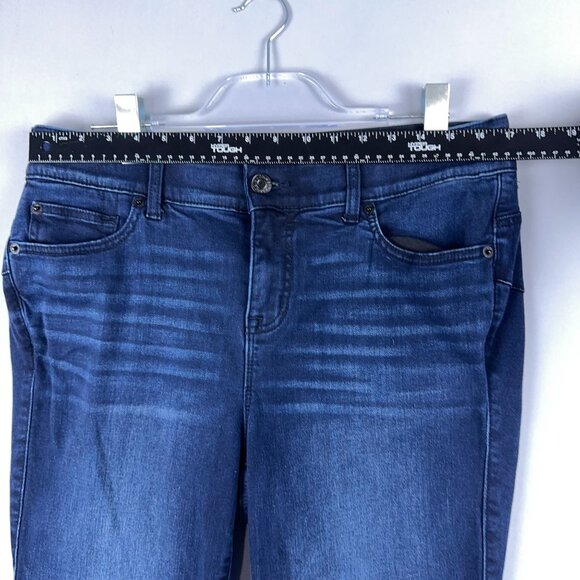 Torrid Bombshell Flare Jeans Womens Size 16XS Super Soft High Rise Blue - Picture 6 of 12